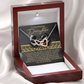 To My Amazing Daughter Necklace, Mother Daughter Necklace Gold, Gifts For Daughter From Dad, Matching Necklaces For Mom And Daughter