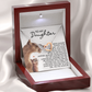 To My Daughter Necklace, To My Mom Necklace, Adult Daughter Valentines Gifts, Necklace From Dad To Daughter
