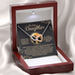 To My Daughter Necklace, My Daughter Gifts From Dad, Gifts For Daughter From Mom, Mom And Daughter Necklaces