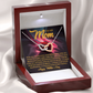 To My Mom Necklace, Necklace Mom From Daughter, Message Card Necklace Gift, Mothers Day Gifts For Mom In Spanish