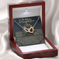 To My Daughter Necklace, Daddy To Daughter Necklace, Valentine For Daughter From Dad, Valentines From Dad To Daughter