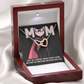 To My Mom Necklace, Jewelry For Mom From Daughter, Necklace For Mom From Daughter, Mom Necklace From Son, Gift From Daughter To Mom