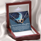 To My Beautiful Daughter Necklace, Dad Necklace For Daughter, My Daughter Necklace From Mom, Dad To Daughter Necklace I Love You