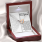 To My Daughter Necklace, To My Daughter From Mom, Fathers Day Gifts From Daughter Necklace, Valentines Gift Daughter From Dad