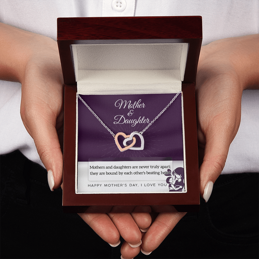 Mother And Daughter Necklace, Mother Day Jewelry Mom, Gifts For Your Mom From Daughter, Gifts For Moms From Daughters