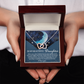 To My Beautiful Daughter Necklace, Dad Necklace For Daughter, My Daughter Necklace From Mom, Dad To Daughter Necklace I Love You