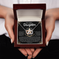 To My Daughter Necklace, Jewelry For Daughter From Mom, Gift For Adult Daughter, Gift For My Daughter