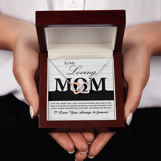 To My Loving Mom Necklace, Mothers Day Gifts Mom, Mother Day Gift Mom Necklace, Christma Mom Gift From Daughter, Gift Mom Mother Necklace Pendant