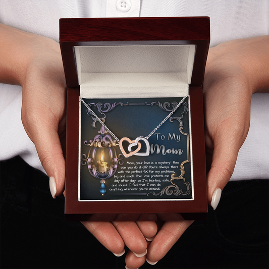 To My Mom Necklace, Christma Day Gift Mom, Mother Day Gift Jewelry Necklace, Christma Gift Mom Necklace, Sentimental Birthday Gift Mom