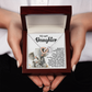 To My Daughter Necklace, To My Daughter Necklace, Daddys Little Girl Necklace, Valentine Gifts For My Daughter