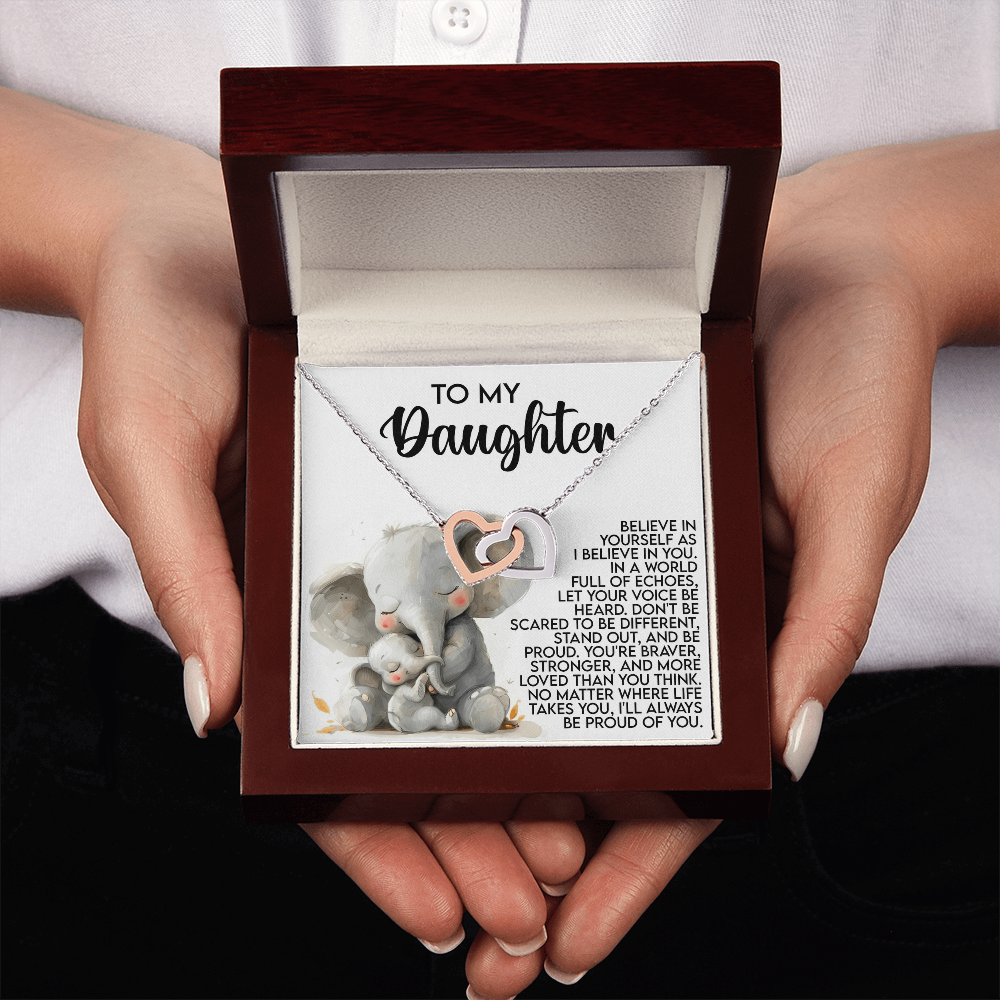 To My Daughter Necklace, To My Daughter Necklace, Daddys Little Girl Necklace, Valentine Gifts For My Daughter