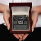 To My Bonus Daughter Necklace, My Daughter Gifts From Mom, Gifts From Dad To Daughter, Necklace For Daughter And Mom