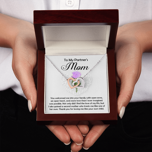 To My Mother-In-Law Necklace, Gift For Mother In Law Birthday, Mother's Day Gifts Mother In Law, Valentines Day Gifts For Mother In Law