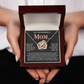 To A Wonderful Mom Necklace, Sentimental Gifts For Mom From Son, Mothers Day Jewelry Mom, Christmas Gifts For Mom In Spanish