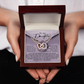 To My Daughter Necklace, Daughter Necklace From Mom And Dad, Dad To Daughter Necklace, Daughter Necklace From Mom And Dad