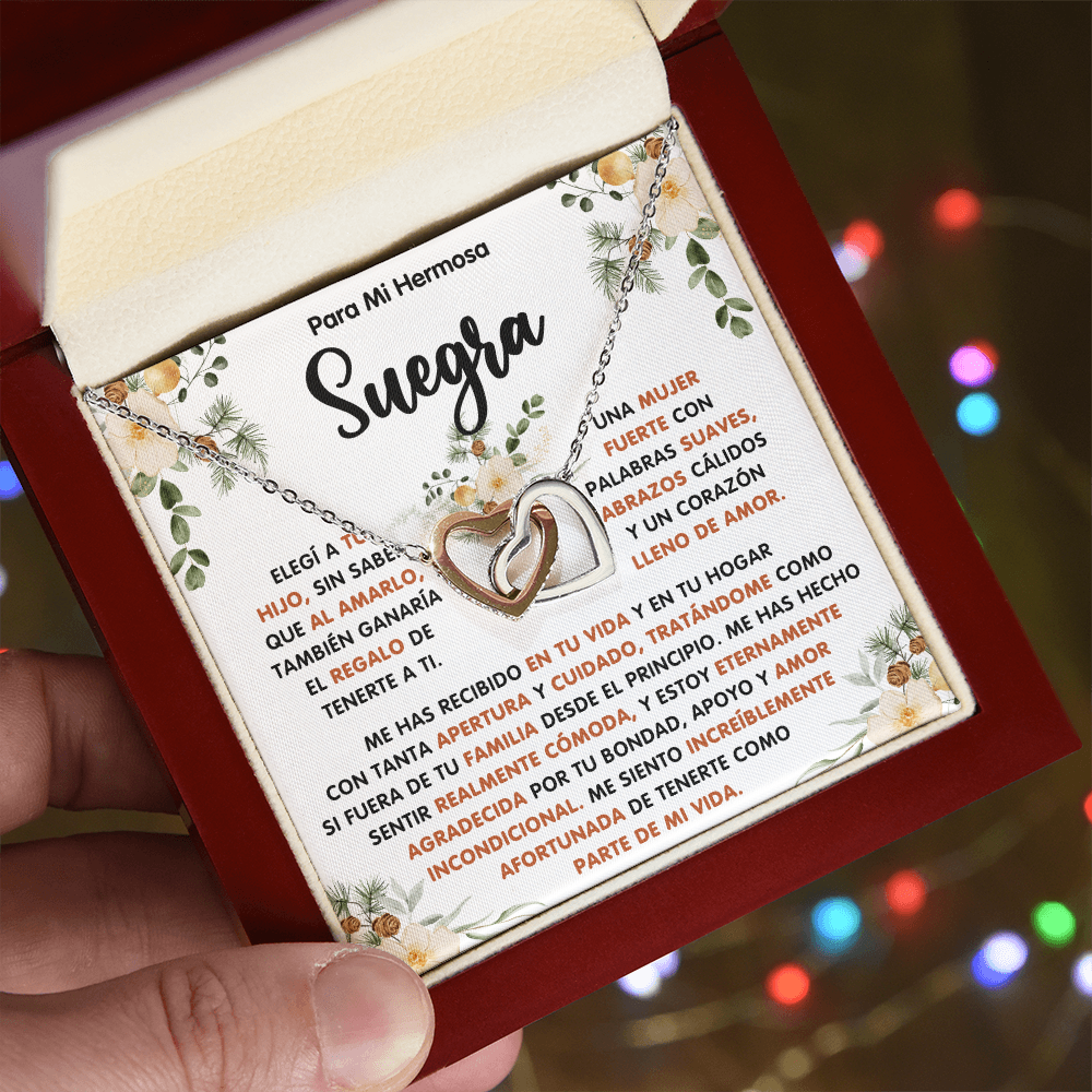 Regalo De Navidad Para Mi Suegra, Un Regalo Unico Para El Amor De Mi Vida - SUEG_BR2_NLNM10_1