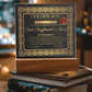 Certificate Of Excellence Best Boyfriend's Mom Square Acrylic, Gift For Boyfriend's Mom From Son's Girlfriend, Birthday Gift Boyfriends Mom
