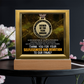 Father Of The Year Award Award Square Acrylic, Acrylic Dad Gifts From Child, Birthday Gift For Dad From Daughter