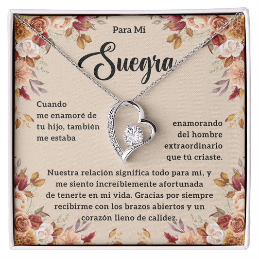 Para Mi Suegra, El Amor De Mi Vida Soy Yo, Para El Amor De Mi Vida - Collar Por Siempre Amor - SUEG_BR2_NLNM10_3