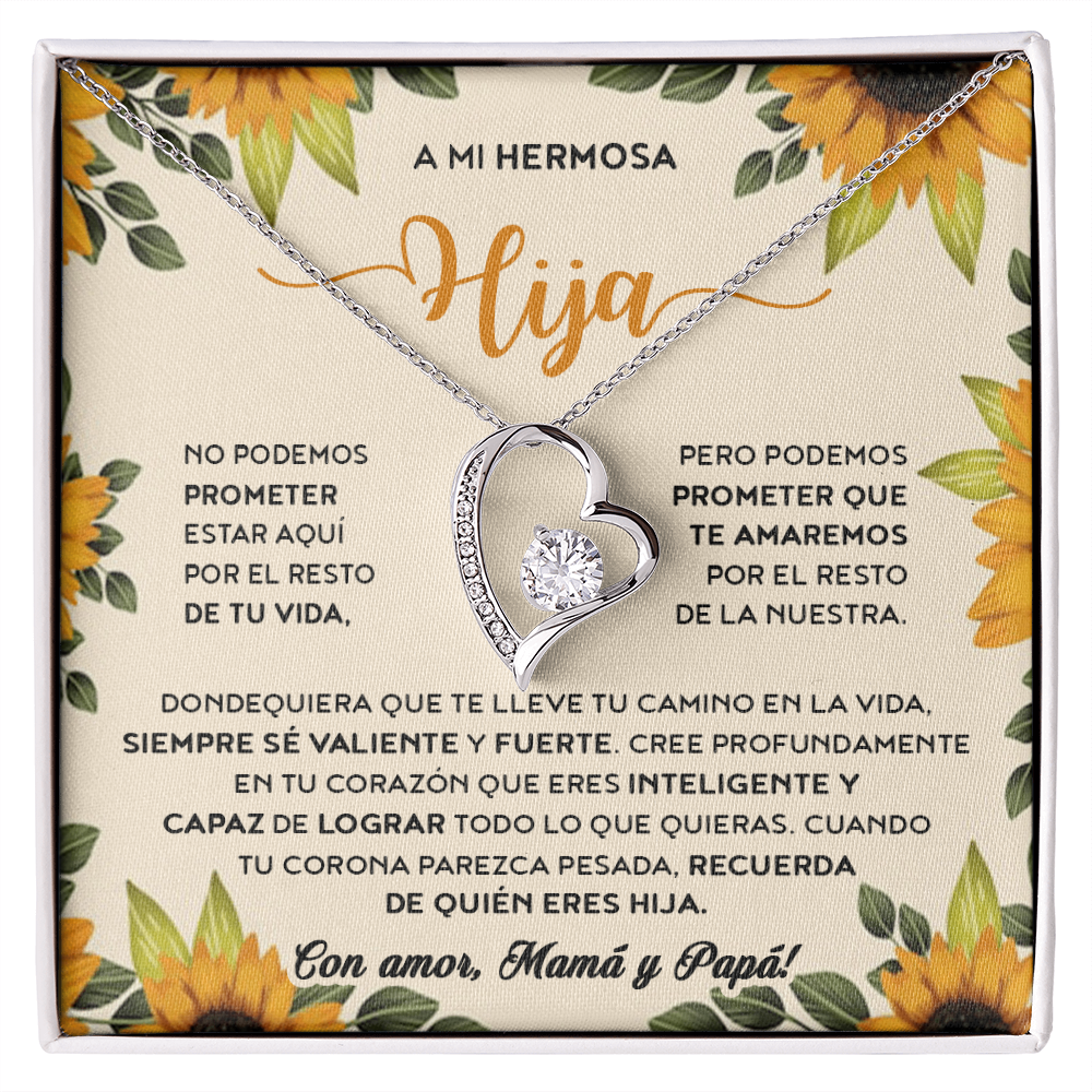 Regalos Para Papa De Hija, El Amor De Mi Vida Soy Yo, Cadenas De Plata 925 Para Mujer - HIJA-BR3-0201-2