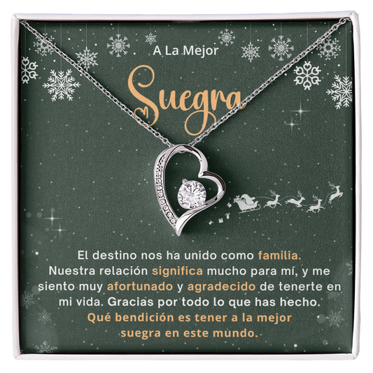 Regalo De Navidad Para Mi Suegra, Amor De Mis Amores, Un Regalo Unico Para El Amor De Mi Vida - SUEG_BR2_NLNM10_2