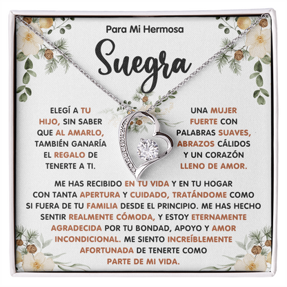Regalo De Navidad Para Mi Suegra, Amor De Mis Amores, Un Regalo Unico Para El Amor De Mi Vida - SUEG_BR2_NLNM10_1