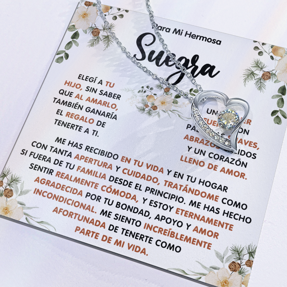 Regalo De Navidad Para Mi Suegra, Amor De Mis Amores, Un Regalo Unico Para El Amor De Mi Vida - SUEG_BR2_NLNM10_1