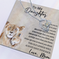 12-946- To My Daughter forever love nacklace