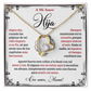 Regalos De Graduación, To My Daughter Necklace From Dad, Daughter Necklace From Daddy - FL - HINESP-BR3-T6-8-1