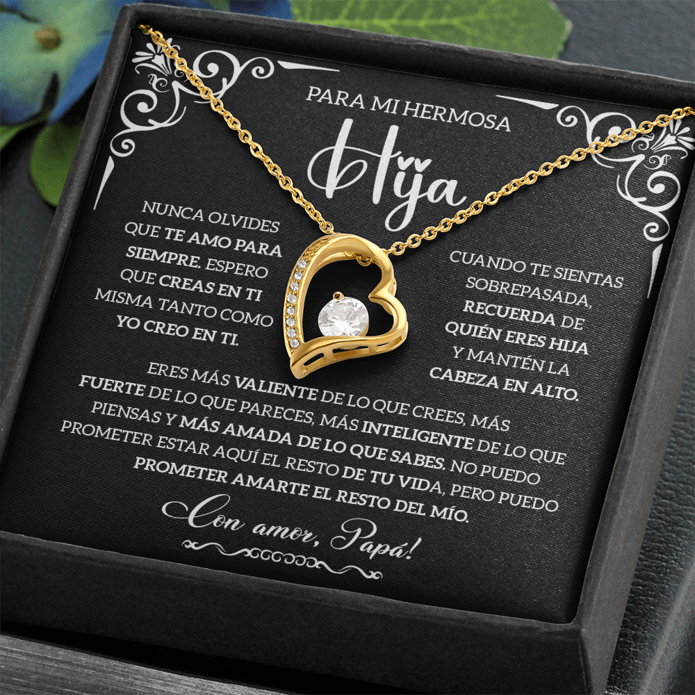 Regalo Para Mi Hija En Español, Regalos Para Papa De Hija - HINESP-FBA-BR3-T5