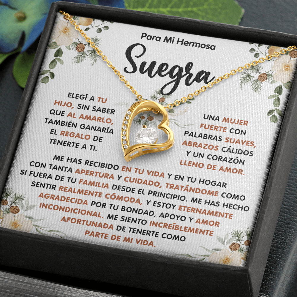 Regalo De Navidad Para Mi Suegra, Amor De Mis Amores, Un Regalo Unico Para El Amor De Mi Vida - SUEG_BR2_NLNM10_1