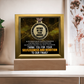 Father Of The Year Award Award Square Acrylic, Acrylic Dad Gifts From Child, Birthday Gift For Dad From Daughter