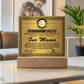 Certificate Of Achievement Fur Mama Square Acrylic, Acrylic Mom Gifts From Loving Child, Special Mothers Day Gifts For Mom