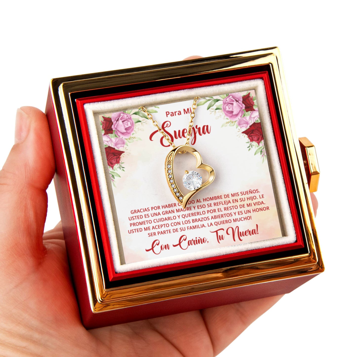 Suegra Gifts In Spanish, Regalo Para Suegra En Navidad, Rosa Para El 14 De Febrero - SUEROSA_BR2_M8_25_1